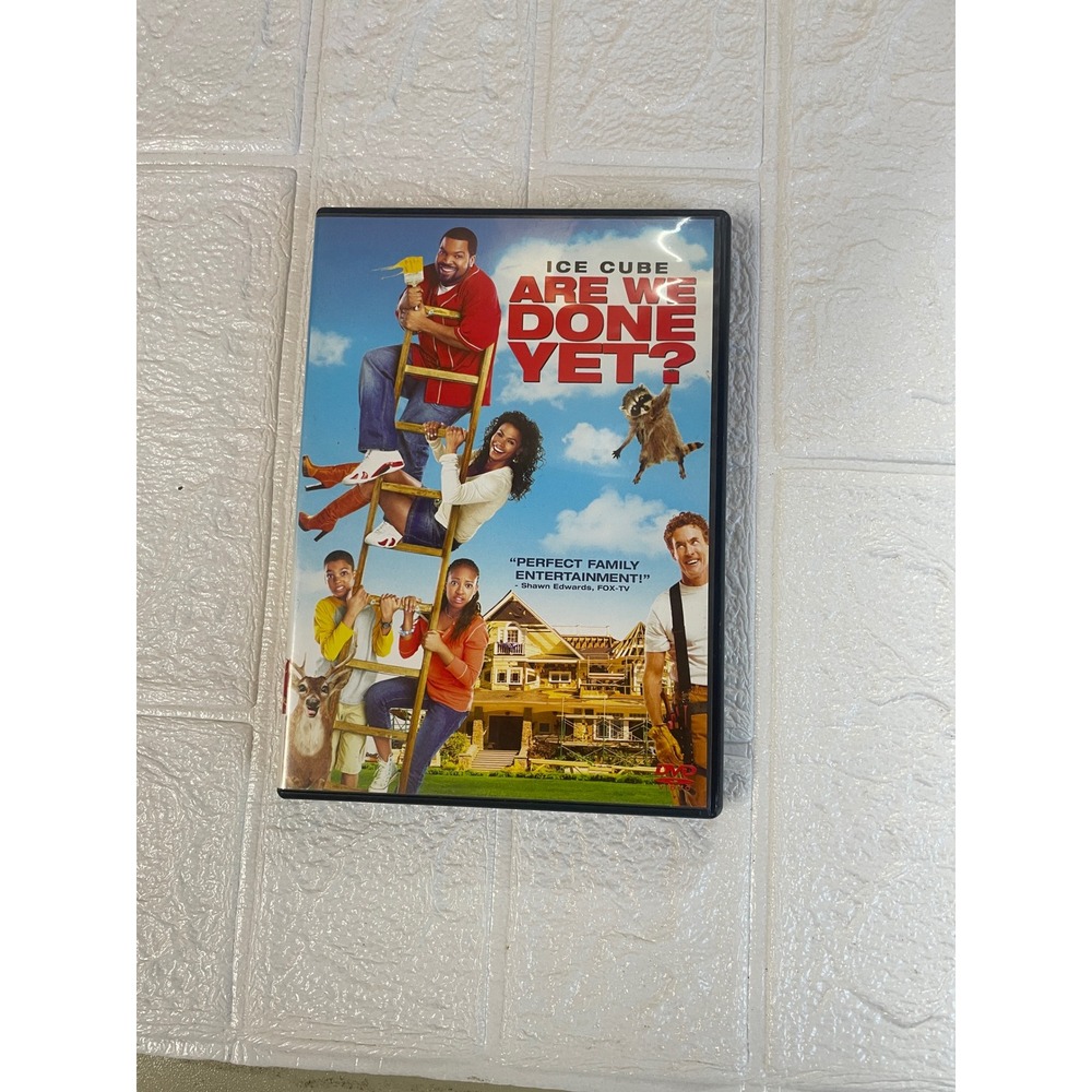 Are We Done Yet? DVD Ice Cube Nia Long Family Comedy Movie 2007 PG
